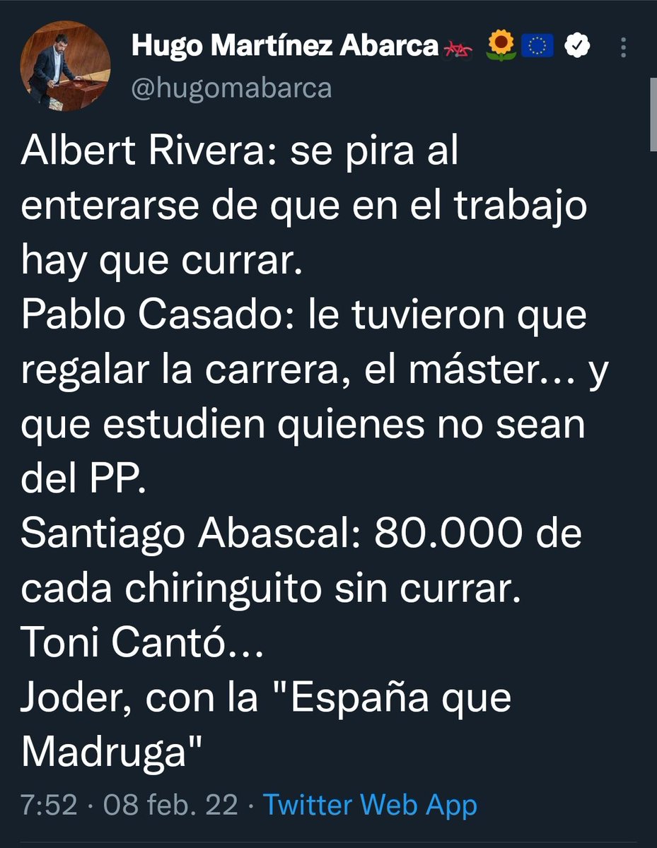 CriticoEnf's tweet photo. Twitter es maravilloso. https://t.co/alzQBdJhZ7