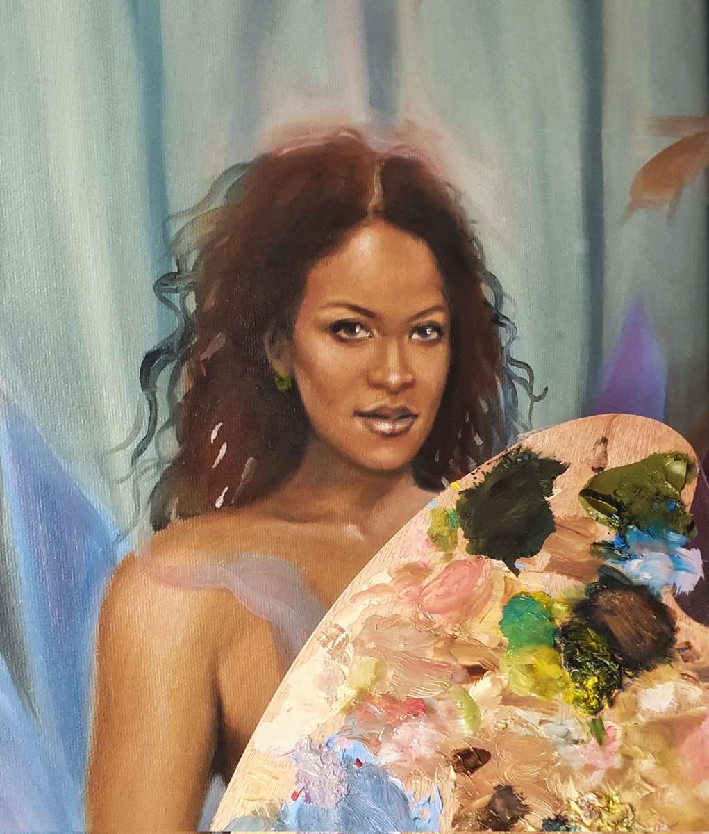 Work In Progress 🌻 #oilpainting