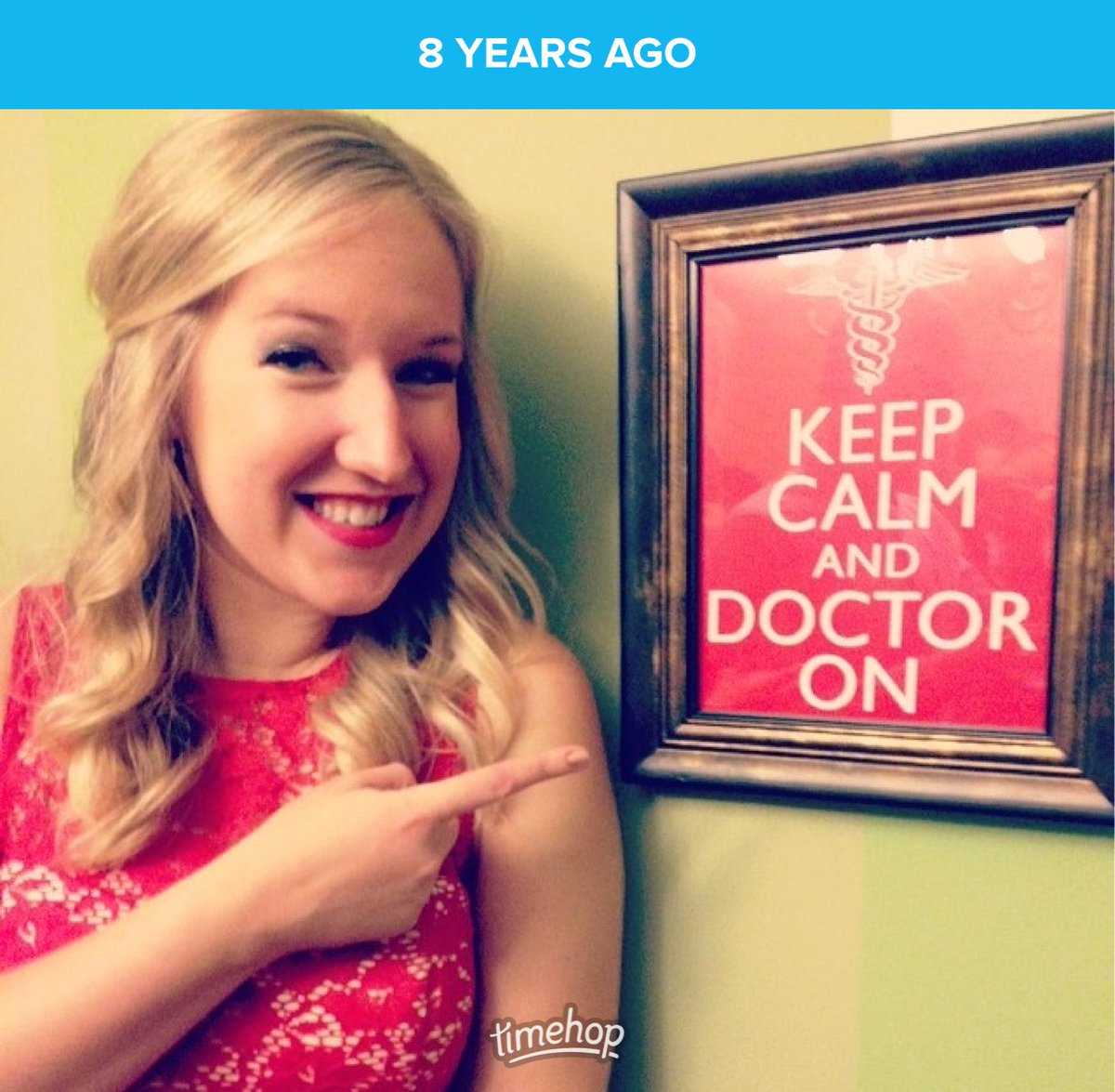 ClareZimMD's tweet photo. Throwback to #medschoolprom 
Still trying to #doctor on. https://t.co/RUYngg5XT9
