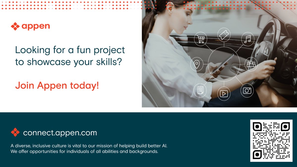 aeyaptengco's tweet photo. We are #hiring | Data Collection for English Speakers in #France

Check out this #opportunity from Appen https://t.co/qFwEqPFArx https://t.co/R1bIVaFHF7