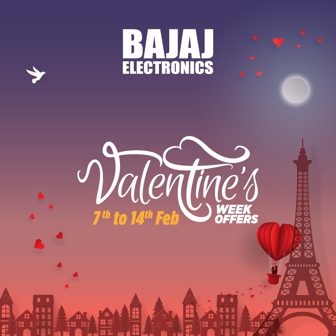 bajajelectronic's tweet photo. Perfect your style and upgrade yourself with these wonderful #accessories available coupled with lovely deals this #ValentinesWeek, from Feb 7th to Feb 14th!
Hurry up and visit your nearest #BajajElectronics store!
#7thto14thfeb #greatdeals #offers2022 #offers https://t.co/NV2I2tAiVm