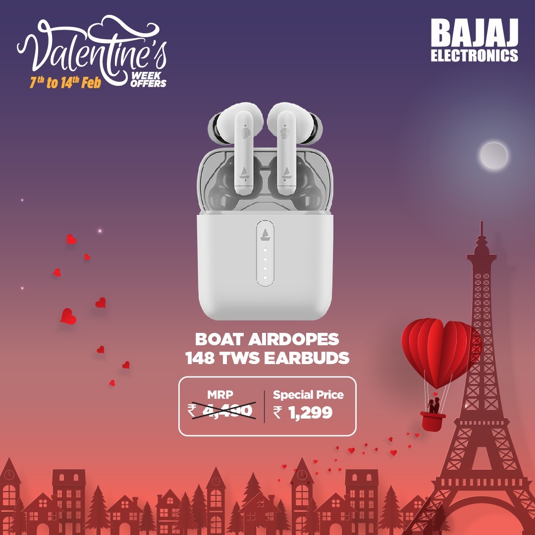 bajajelectronic's tweet photo. Perfect your style and upgrade yourself with these wonderful #accessories available coupled with lovely deals this #ValentinesWeek, from Feb 7th to Feb 14th!
Hurry up and visit your nearest #BajajElectronics store!
#7thto14thfeb #greatdeals #offers2022 #offers https://t.co/NV2I2tAiVm