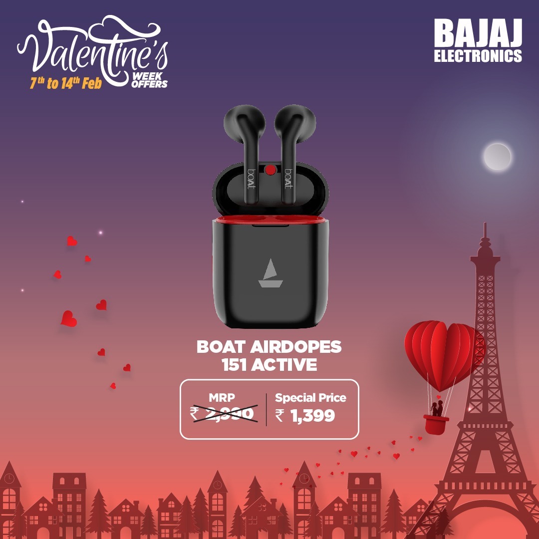 bajajelectronic's tweet photo. Perfect your style and upgrade yourself with these wonderful #accessories available coupled with lovely deals this #ValentinesWeek, from Feb 7th to Feb 14th!
Hurry up and visit your nearest #BajajElectronics store!
#7thto14thfeb #greatdeals #offers2022 #offers https://t.co/NV2I2tAiVm