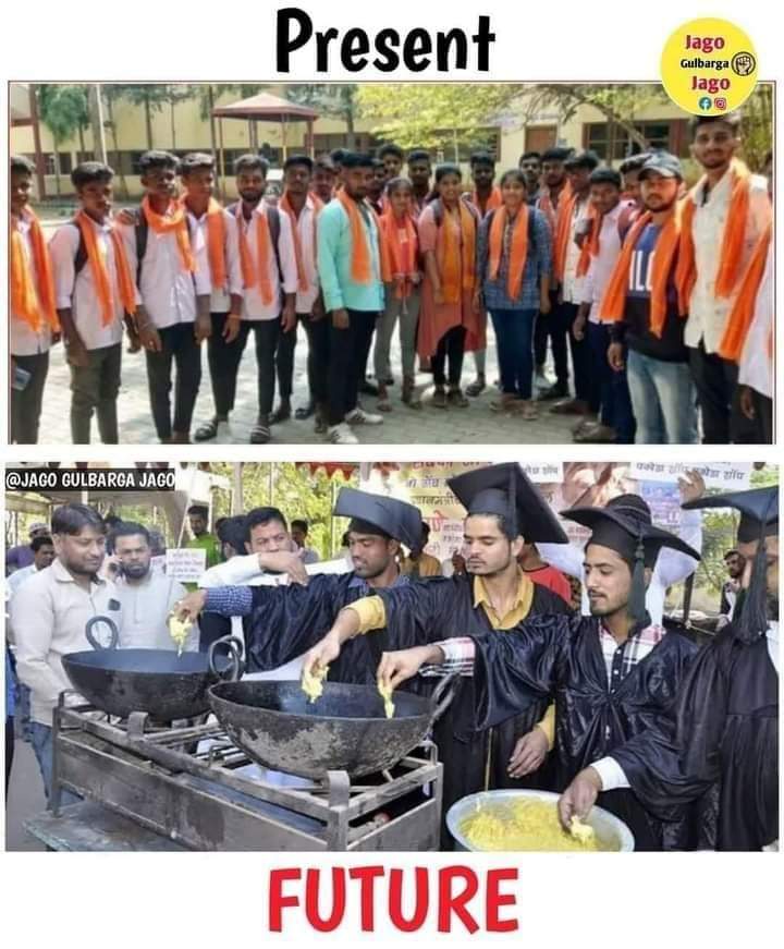 KanojiaPJ's tweet image. यही इनका भविष्य है।