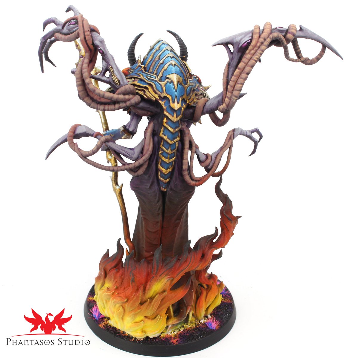 PhantasosStudio's tweet photo. Creature Caster Lord of Metamorphis by Denis.
Level 3: High Level. #creaturecaster #Malifica #phantasosstudio #paintingminiatures #demons https://t.co/oLn7umwOvG