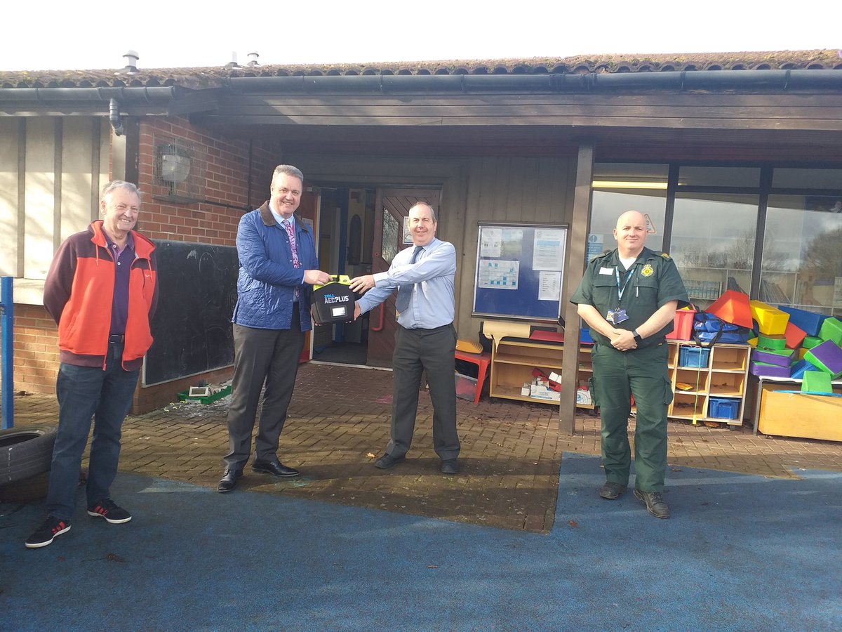 Ysgol Penrhyn New Broughton CP (@ysgolpenrhyn) on Twitter photo We had an exciting visit from members of <a href="/Broughtoncommu1/">Broughton community council</a> , chair Nigel Williams and clerk Keith Lea along with Tomos from the Welsh Ambulance Trust @padscymru. They came to deliver a defibrillator and we'd like to say a huge THANK YOU!!! 💕🥰 We had an exciting visit from members of <a href="/Broughtoncommu1/">Broughton community council</a> , chair Nigel Williams and clerk Keith Lea along with Tomos from the Welsh Ambulance Trust @padscymru. They came to deliver a defibrillator and we'd like to say a huge THANK YOU!!! 💕🥰