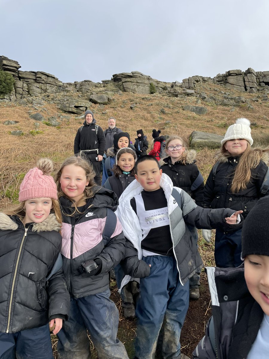 Year 4 completed the fastest Stanage Edge walk today- we are super proud! Well done everyone!