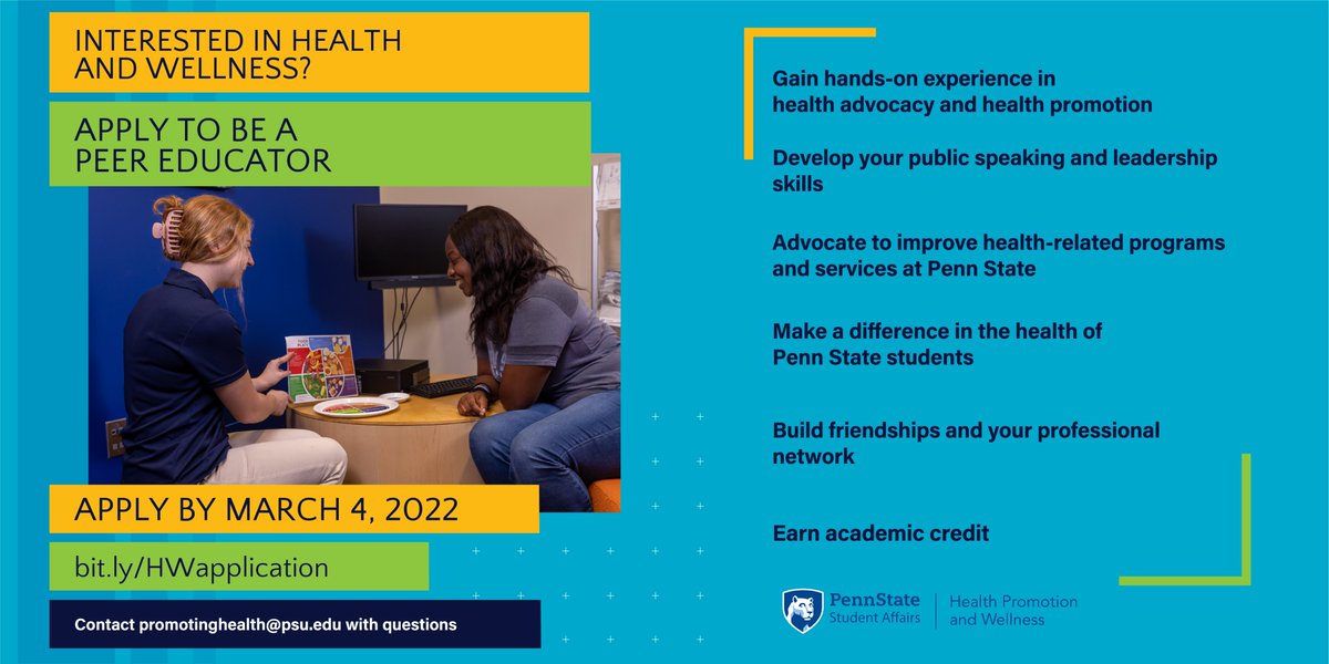 HealthPennState tweet picture