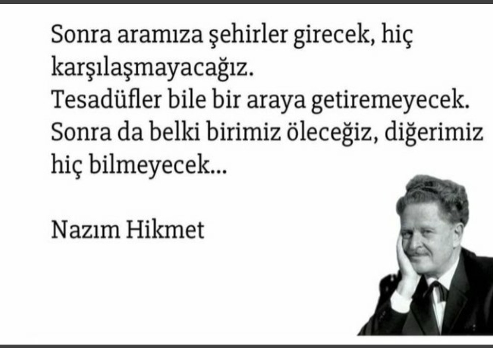 Eref32362521's tweet photo. #nazımhikmet https://t.co/shofZb3l3w