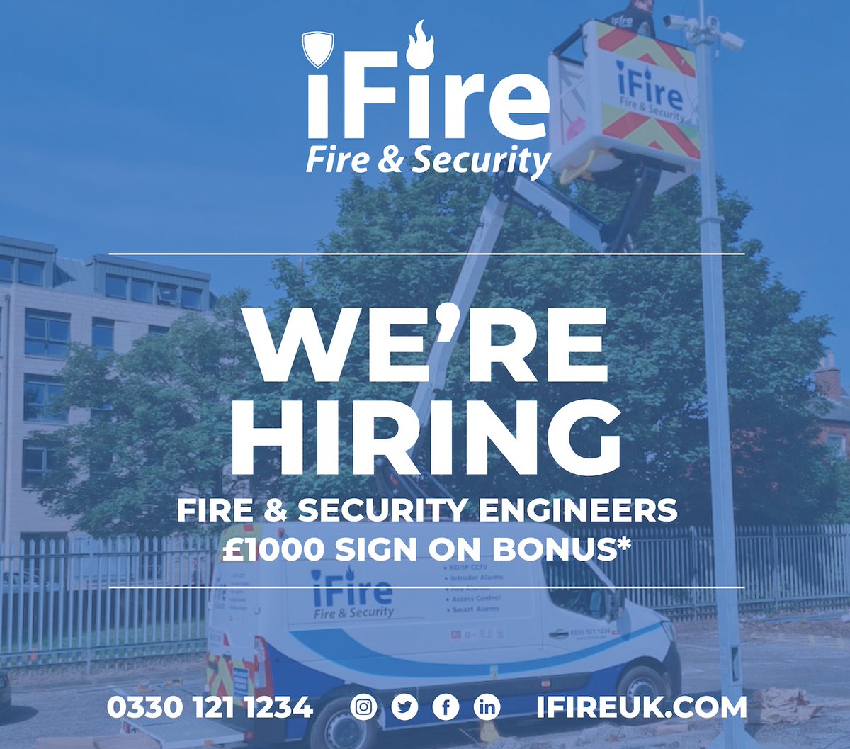 iFireUK's tweet photo. Due to rapid expansion, we’re looking looking for experienced Fire &amp; Security Engineer to join our expanding and fast-paced team!

£1000 SIGN ON BONUS!*

Email us at > admin@ifireuk.com

iFire UK

*Terms &amp; Conditions Apply https://t.co/W1gRt3r05W