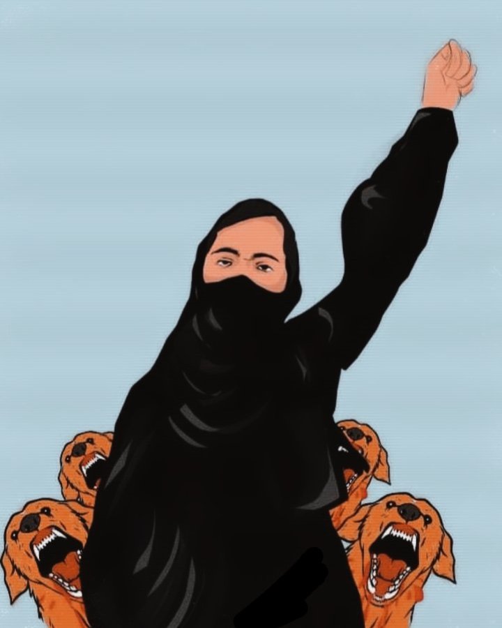 Nadeemnk0's tweet photo. #Sherni ki jurrat or himmat ko salam...!!!!

POWER OF #MuslimGirls
POWER OF #Hijab ✊🏻

#AllahuAkbar 
#HijabisOurRight https://t.co/SA89fseJN2