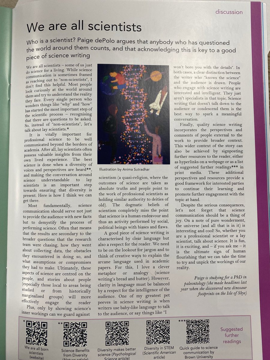 DrStracquadanio's tweet photo. Finally having a proper illustration specialist in my lab:) Well done @astrdhr for your artwork in @eusci ! https://t.co/hbgpd0uh5c