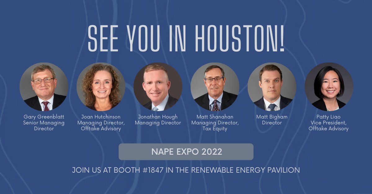 Stop by booth #1847 in the <a href="/NAPE_Expo/">NAPE Expo | NAPE Summit Feb. 18- 20, 2026</a> Renewable Energy Pavilion this week to meet our team and discuss how Marathon Capital can help you achieve your company's clean energy goals. We look forward to meeting you!

#NAPE #EneryTransition #TaxEquity