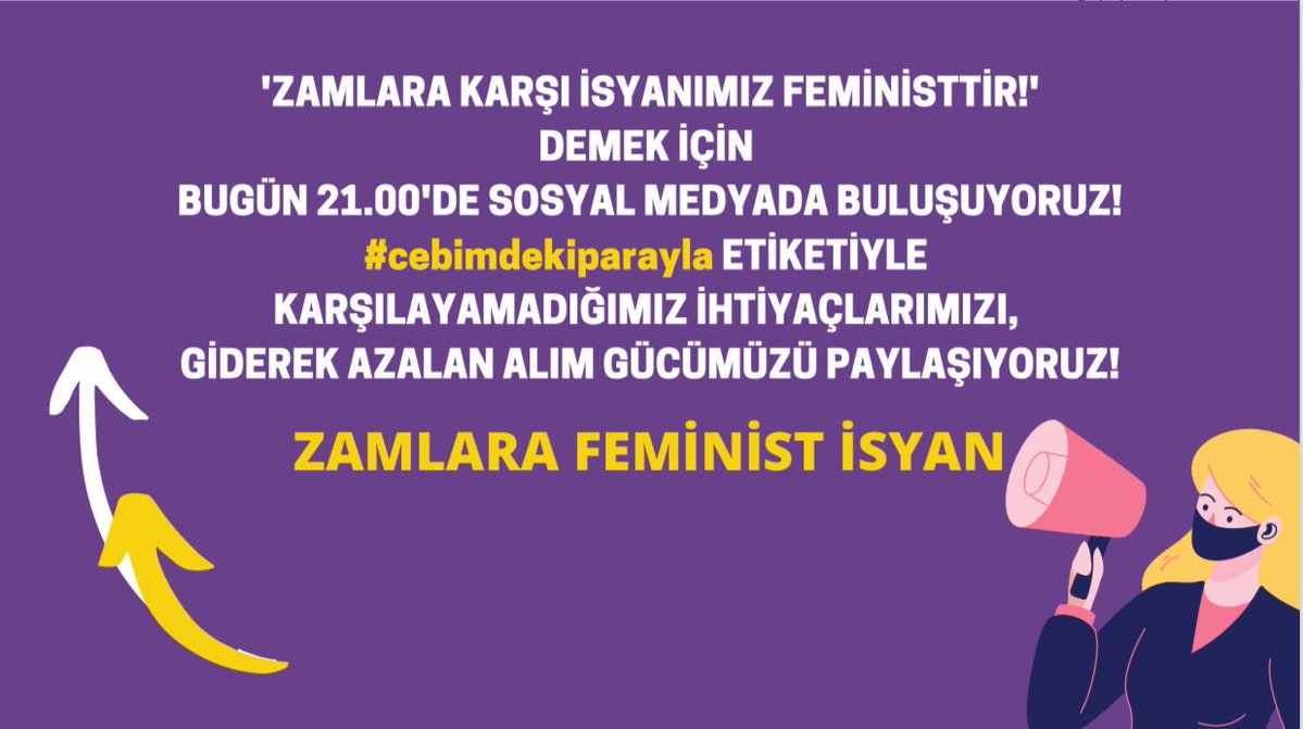 antalyaufk's tweet photo. Giderek azalan alım gücüne, ped yoksulluğuna ve karşılayamadığımız ihtiyaçlarımıza karşı "ZAMLARA FEMİNİST İSYAN!" diyoruz.

 Cebimizdeki parayla "Zamlara karşı isyanımız feministtir!" 
#cebimdekiparayla https://t.co/OJiumLB1j4