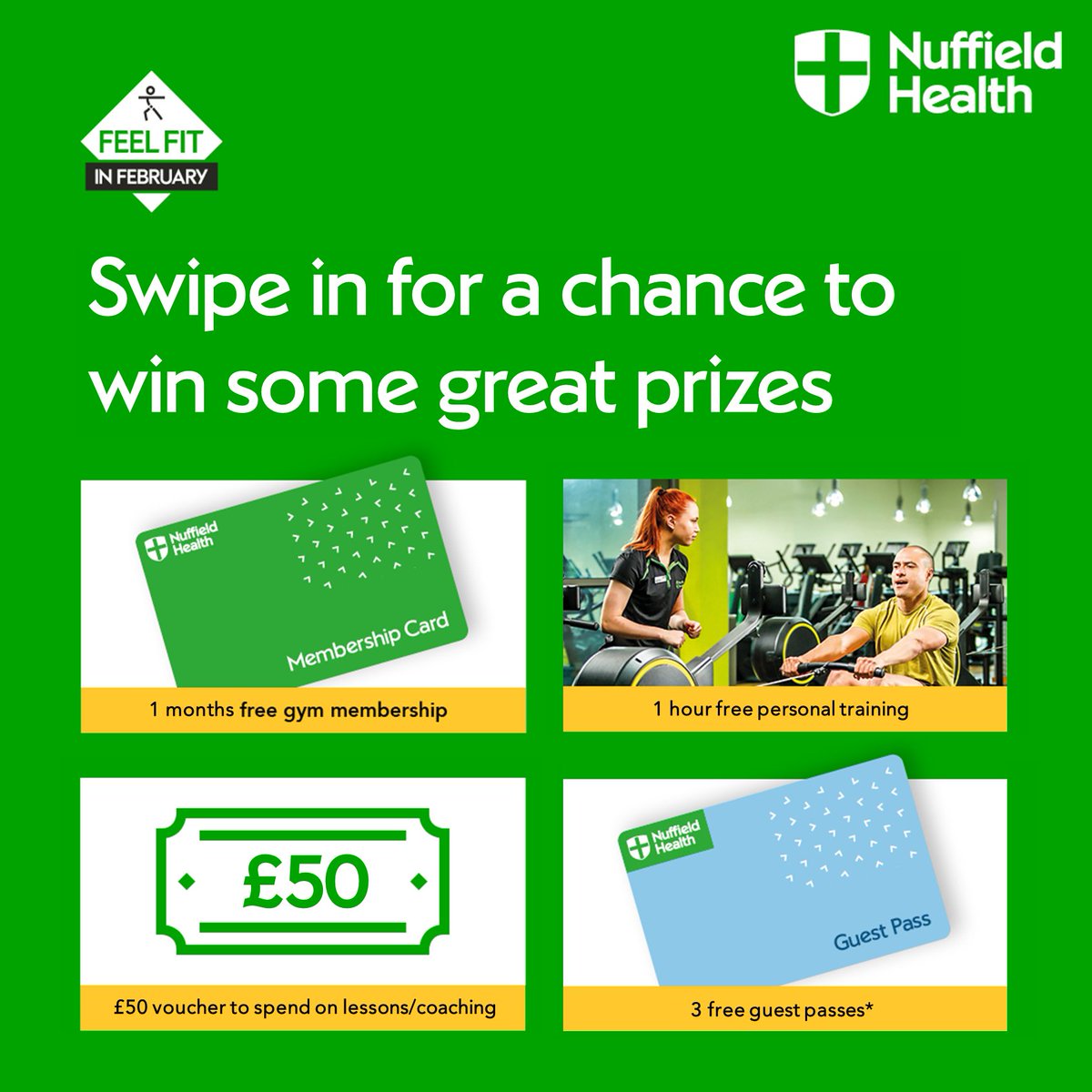 NHGrantaPark's tweet image. From the 7th-12th if you attend our open week as a guest OR a member, you will be interested into our prize draw including a months free membership.
#FFIF
