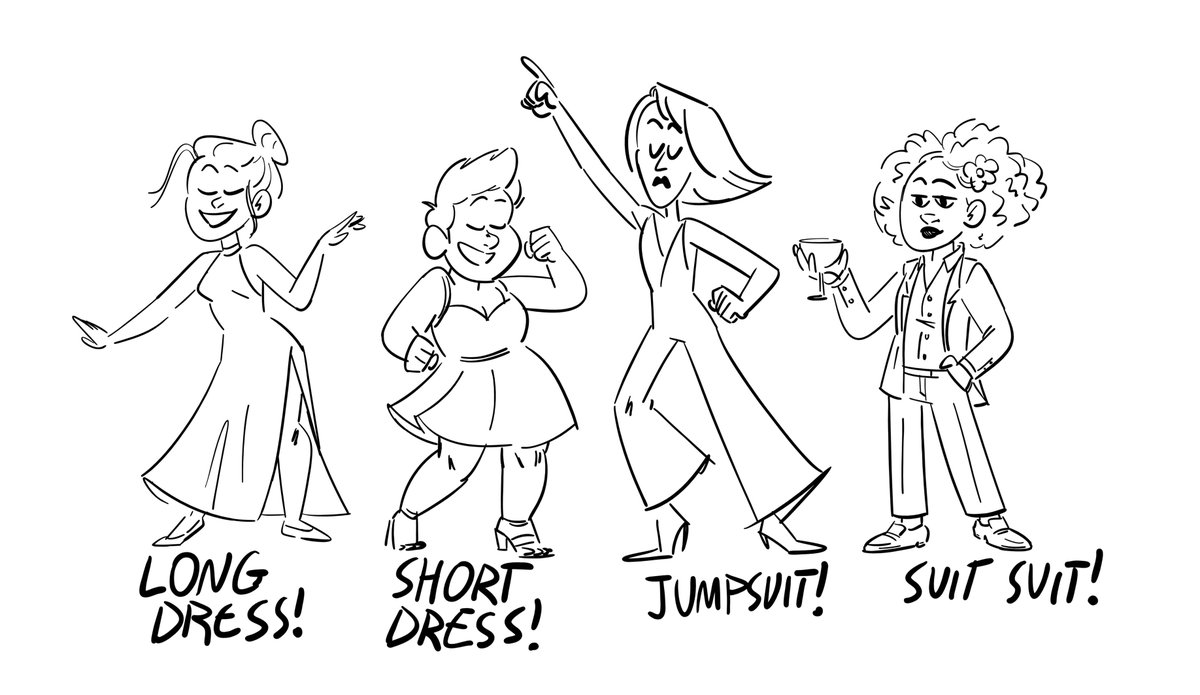 I'm working on a dress code guide for my wedding and I think I accidentally recreated the futch scale?