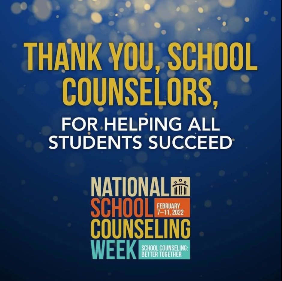 Be sure to thank our counselors this week and every week.  Ms. Jones and Ms. Short work hard everyday to guide our students academically, socially and emotionally! #marinerpride #marinerfamily