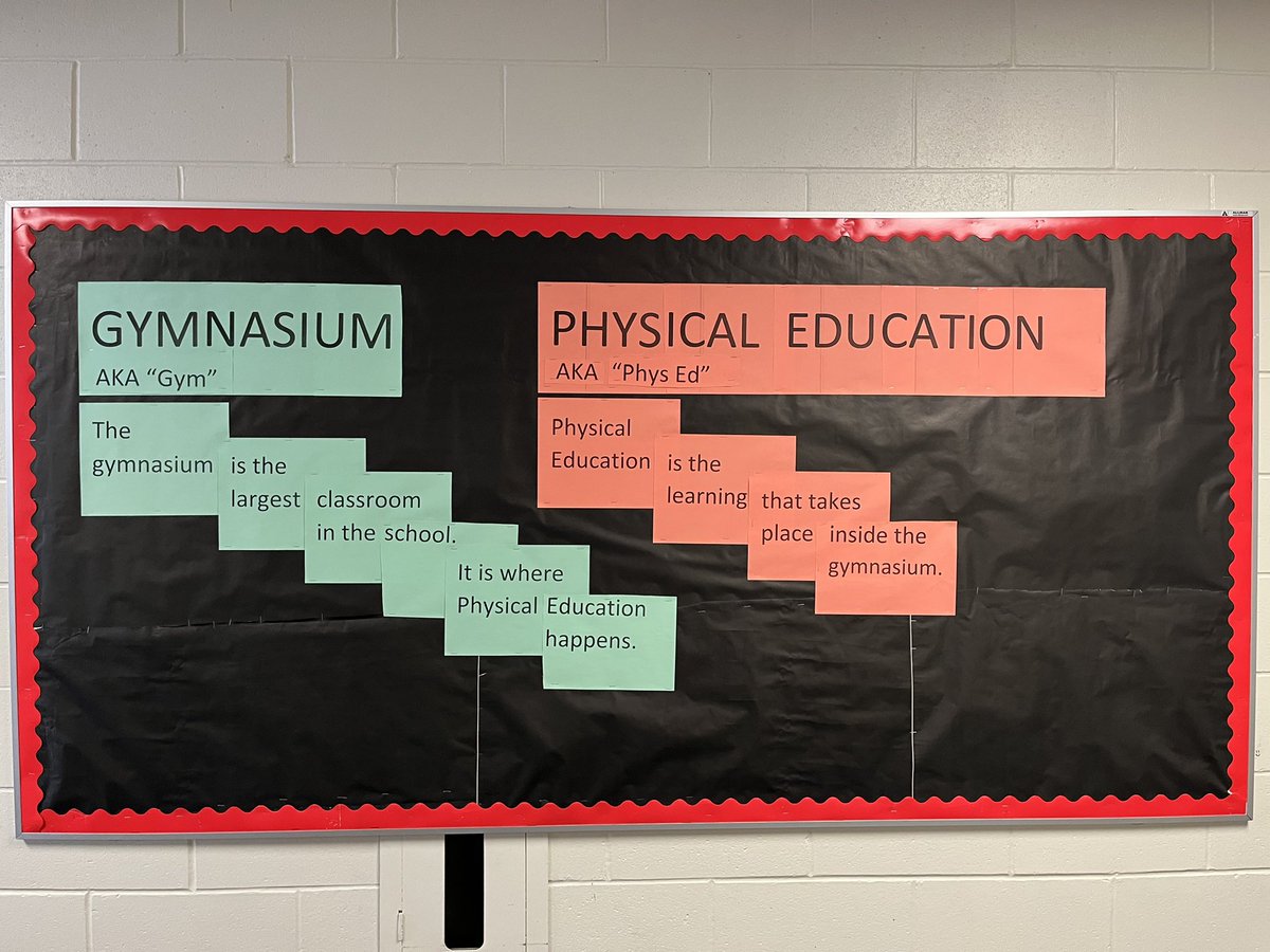 GYM is not a subject, it’s my CLASSROOM!