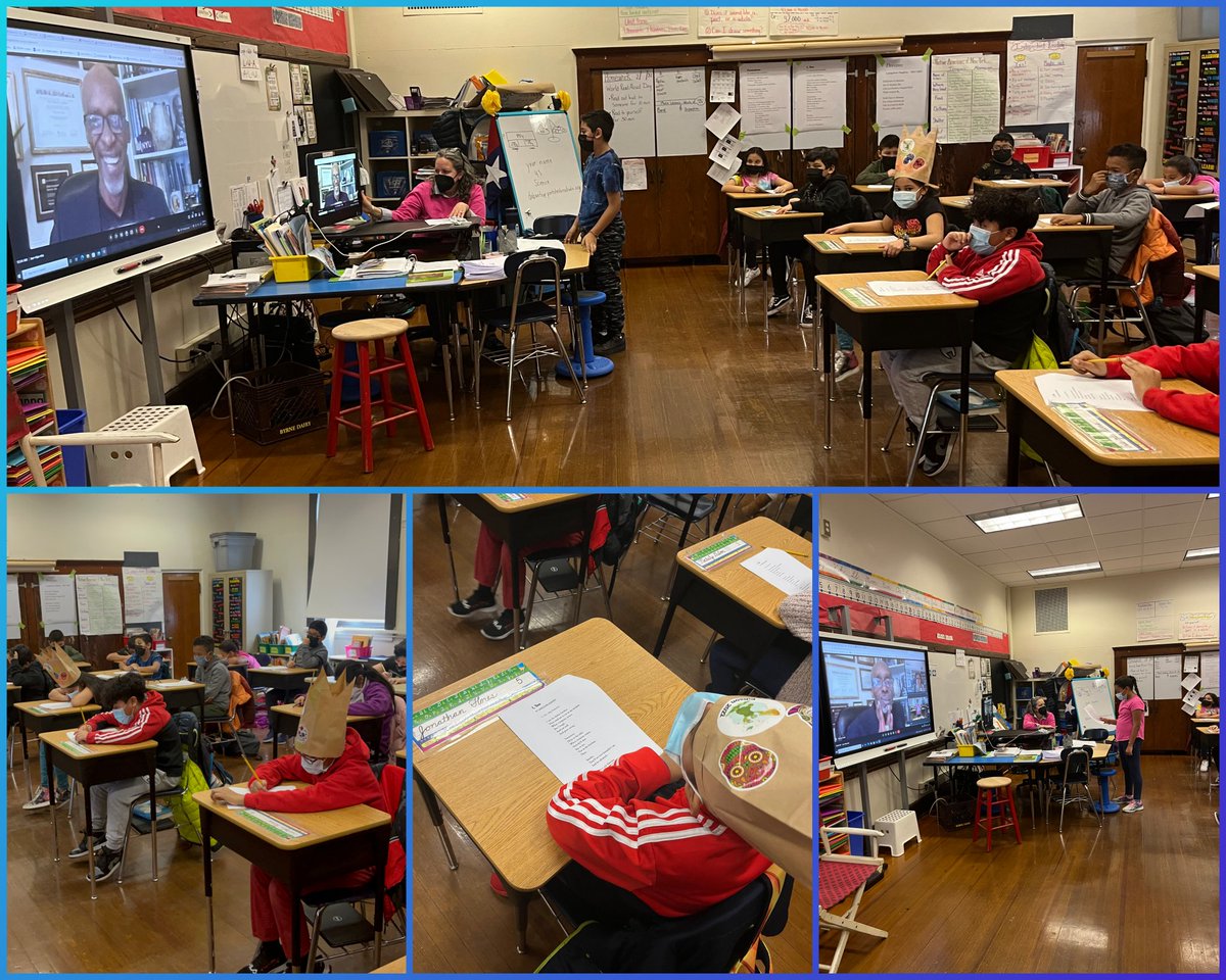 Chilling at Thomas A. Edison Elementary School - It's World Read Aloud school event! Thank you <a href="/NYUSilver/">NYU Silver</a> alum Sonia Cornejo!
Special thanks to Amy Simmons, Erica Fuller and Principal Ivan Tolentino for their work and the students who were beyond great!You are the Best!