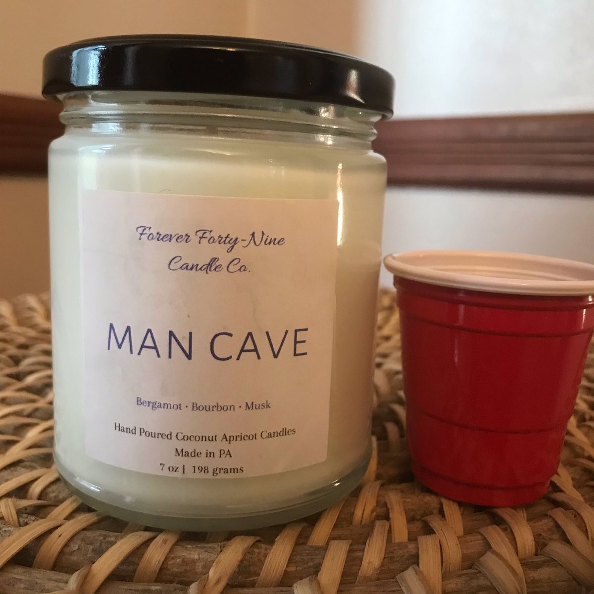 It’s almost time for #SuperBowlLVI! Get ready by ordering the best addition to your party: our “Man Cave” candle! Scent notes of bergamot, bourbon &amp;musk will give the perfect mood to cheer on LA or Cincinnati! Order yours today!

#BengalsNation #RamsHouse #shopsmall #BlackOwned