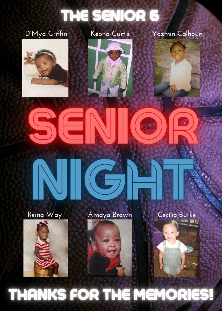 Grovetown Girls Basketball (@grovetowngbb) on Twitter photo 👩🎓 IT'S SENIOR NIGHT
Come out and celebrate our Seniors for their last regular season HOME game.
Our Seniors are: <a href="/k_keke03/">Keona Curtis</a>, <a href="/DMyaGriffin1/">D’Mya Griffin</a>, <a href="/typicalceci/">Cecilia Burke</a>, <a href="/RKamille26/">reina 💜</a>, <a href="/amayabrown1414/">Amaya</a>, and @Calhounyazzy.
#noexcuses #makeithappen #BANDtogether #warriorsleadtheway 👩🎓 IT'S SENIOR NIGHT
Come out and celebrate our Seniors for their last regular season HOME game.
Our Seniors are: <a href="/k_keke03/">Keona Curtis</a>, <a href="/DMyaGriffin1/">D’Mya Griffin</a>, <a href="/typicalceci/">Cecilia Burke</a>, <a href="/RKamille26/">reina 💜</a>, <a href="/amayabrown1414/">Amaya</a>, and @Calhounyazzy.
#noexcuses #makeithappen #BANDtogether #warriorsleadtheway
