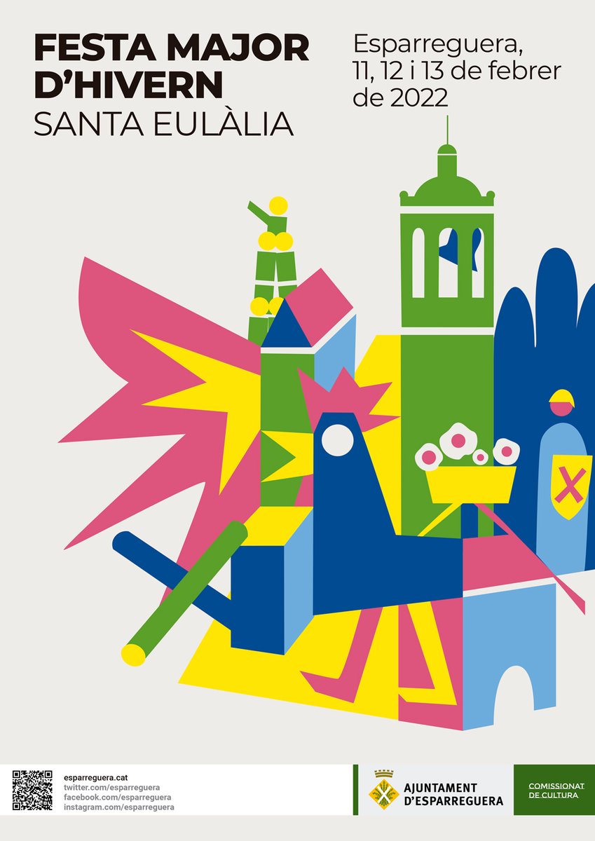 ▶️ACTUALITAT | La Festa Major d’Hivern d'#Esparreguera, dedicada a Santa Eulàlia, començarà aquest divendres amb la tronada d’anunci a càrrec de la <a href="/FEDECULCAT/">La FEDE d'Esparreguera</a> que planteja nombroses activitats durant tot el cap de setmana

👉 bit.ly/3uvuNux