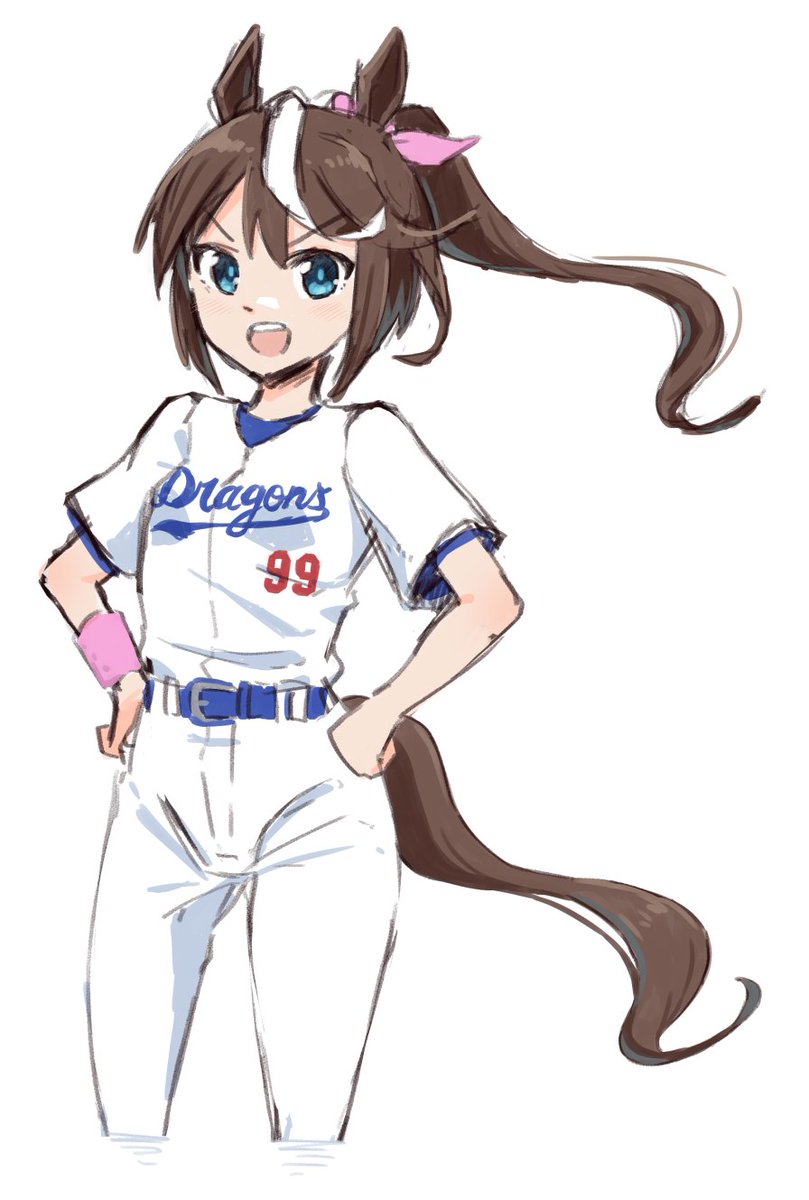 スマートファルコン(ウマ娘) 「なんだかんだ結構ウマ描いてた。 」|城石へる / German Shiroishi🎨comms openのイラスト