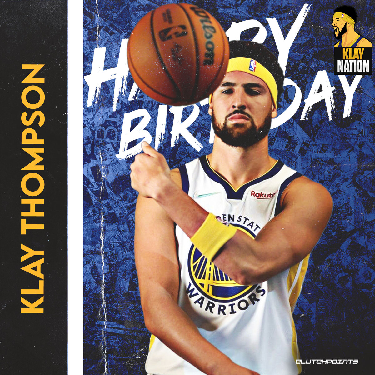 Join us in wishing Klay Thompson a happy 32nd birthday! 