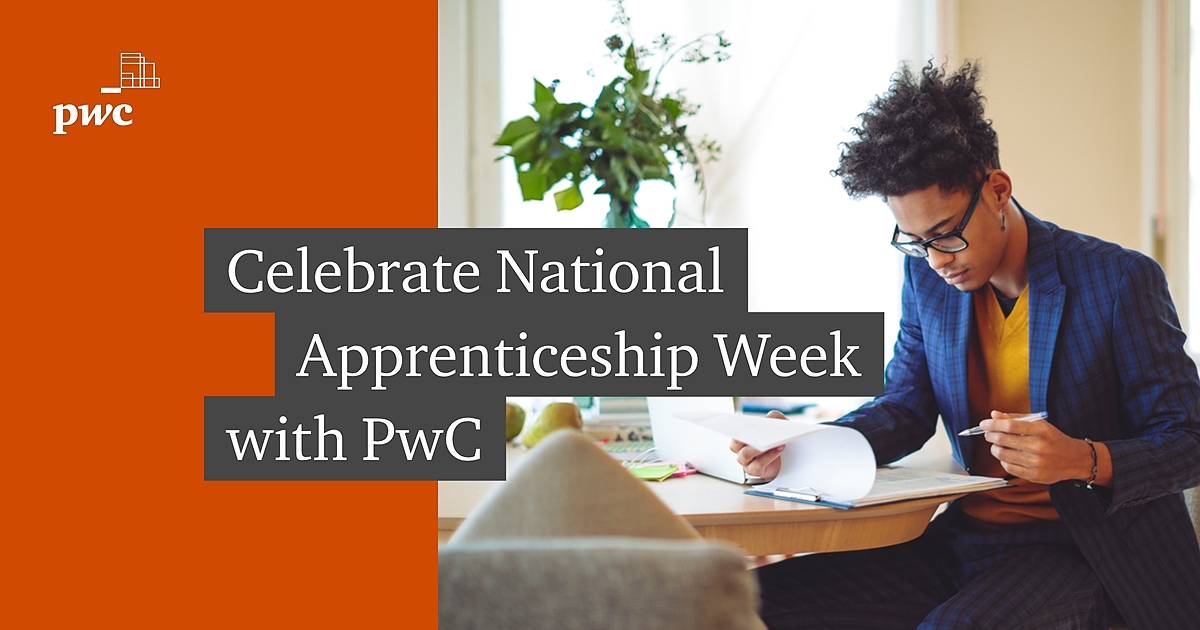 It’s National Apprenticeship Week! 
Follow <a href="/PwC_UK_Careers/">PwC UK Careers</a> for the latest information on supporting students in finding out more about the opportunities available <a href="/PwC_UK/">PwC UK</a>: pwctrk.co.uk/tp/rj6-WbrfB_J… 
#NAW2022 #BuildTheFuture <a href="/Apprenticeships/">Apprenticeships</a>