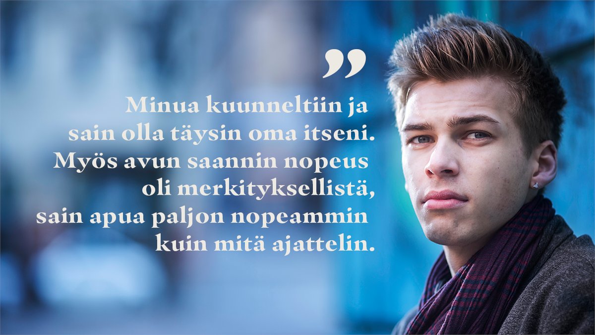 HelsinkiMissio's tweet photo. Loputtomalta tuntuva #poikkeustila ja #epävarmuus tulevaisuudesta heikentävät nuorten hyvinvointia. Viime vuonna HelsinkiMission nuorten palvelut auttoivat yhä useampaa – lisäten tulevaisuudenuskoa ja itsemyötätuntoa.💛 Lue työstämme: https://t.co/xmV1eoMzWe #nuoret #tulevaisuus https://t.co/92uEeMM1wz