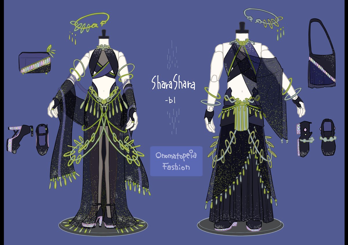 Yield_Radiant's tweet photo. オノマトペファッション

#SharaShara
#メタバースアパレル
#fashion 
#onomatopoeia https://t.co/GR5eXOJIlQ