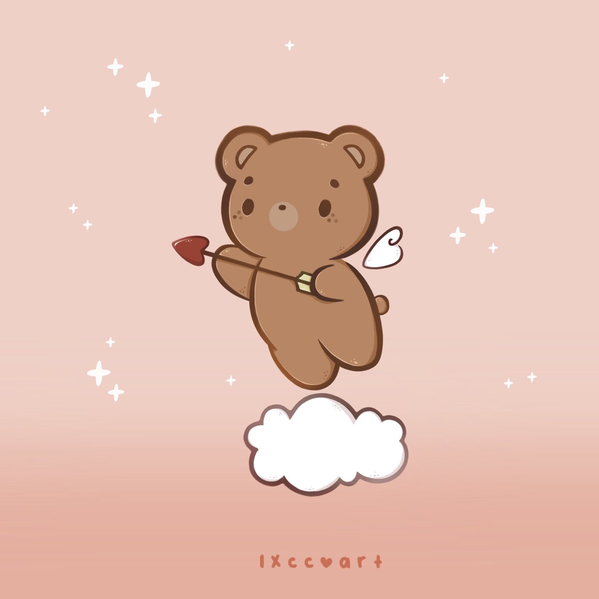 you’ve been hit by a love arrow 💖… Coming soon as a keychain!