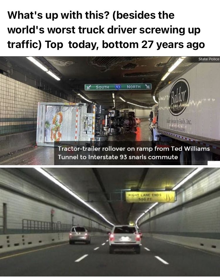 TalkMansfield's tweet photo. @G_CURLEY show this to Howie. Ted Williams Tunnel. Look for the union label. https://t.co/dZQmRV8oem