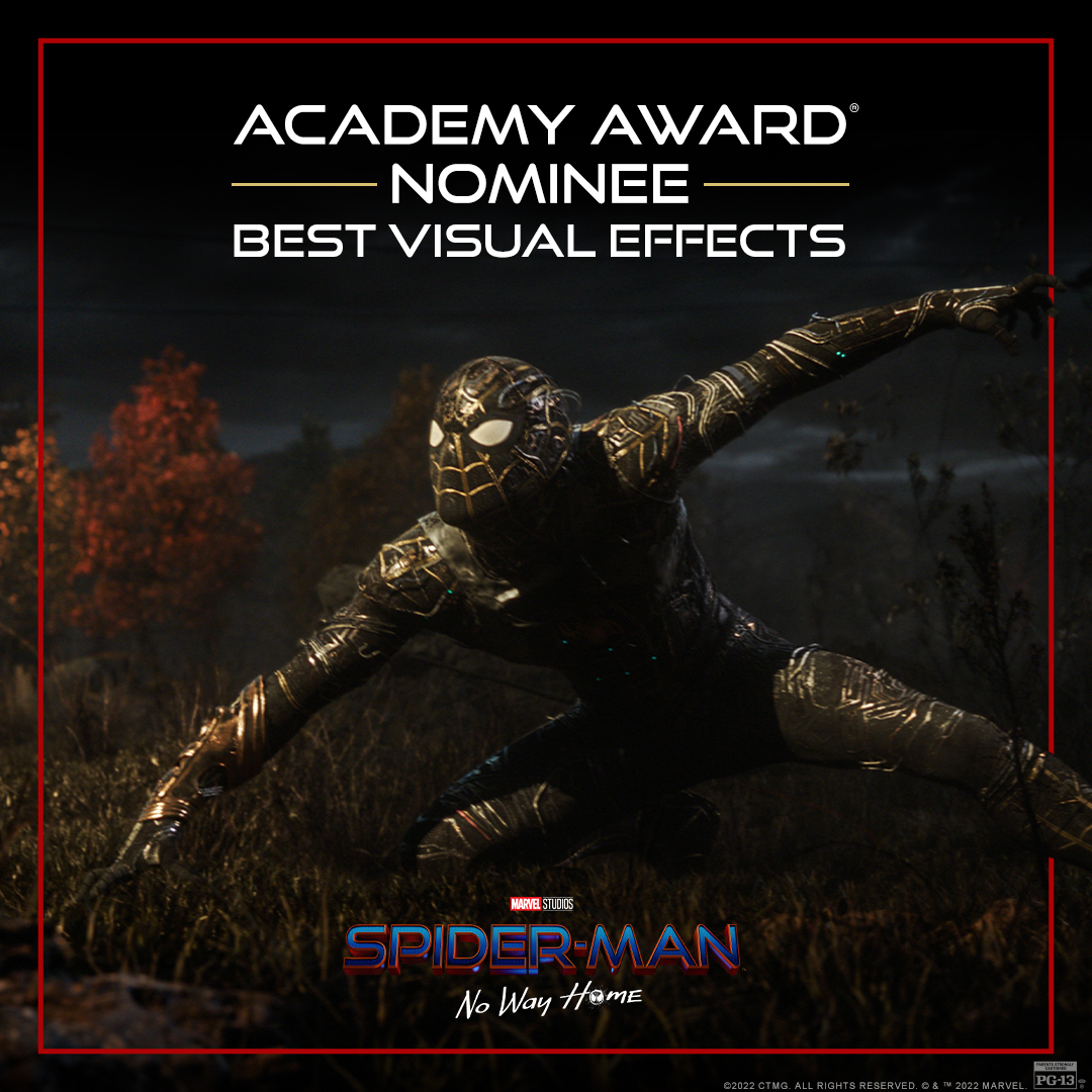 Spider-Man: No Way Home & No Time To Die Shortlisted By The Oscars!