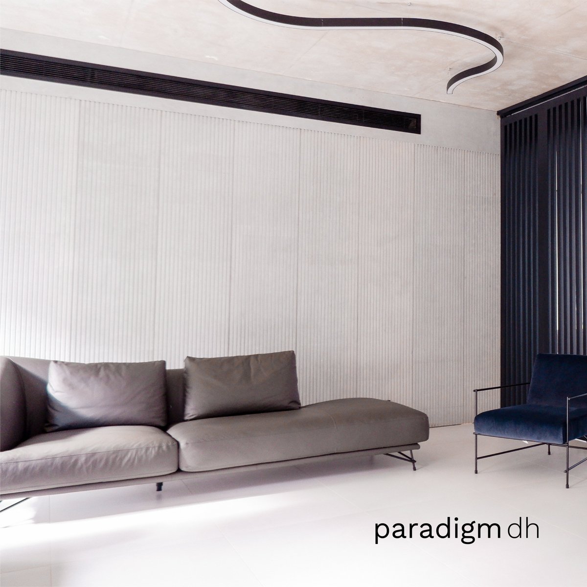 DhParadigm's tweet photo. The strength of the #house is in the subtleties of #light and #space”. 

The #grey house’s first inner layer represents the entrance, salon, #dining room and it has the living room arranged in an open plan layout, giving it a vibrant feel for the space to turn into a nice venue . https://t.co/hCrVfHm6hP