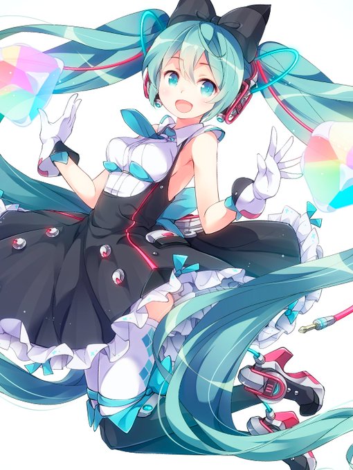 はじめて趣味絵で描いたミクさん!
 #この作品がなかったら今の自分は存在しなかったと言っても過言ではない作品 