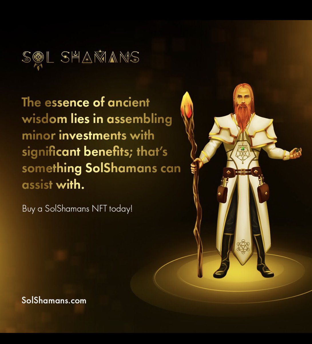 AncientWisdomio's tweet photo. "The essence of ancient wisdom lies in assembling minor investments with significant benefits; that’s something #SolShamans can assist with.

🌐 Visit https://t.co/Eo7rw9WjBw to learn more 😇

 @teedubya @alyzesam @ozsultan @joelcomm https://t.co/D6hG8UC3zK
