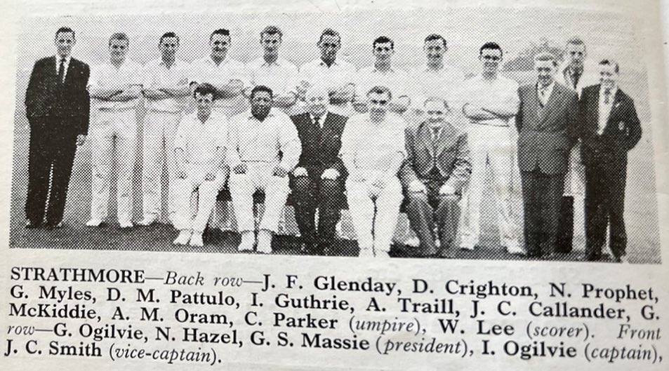 ScottyCricket's tweet photo. #Season1963 @strathmore_cc Love this one Some great names @SPCU_cricket https://t.co/SYDlHwCsBI