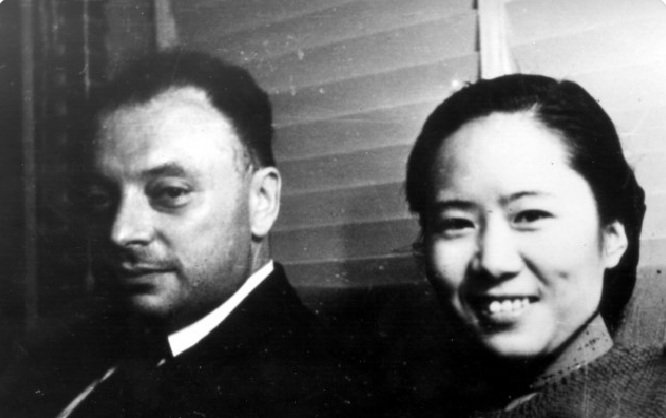 GastonGiribet's tweet image. Wolfgang Pauli y Chien-Shiung Wu.