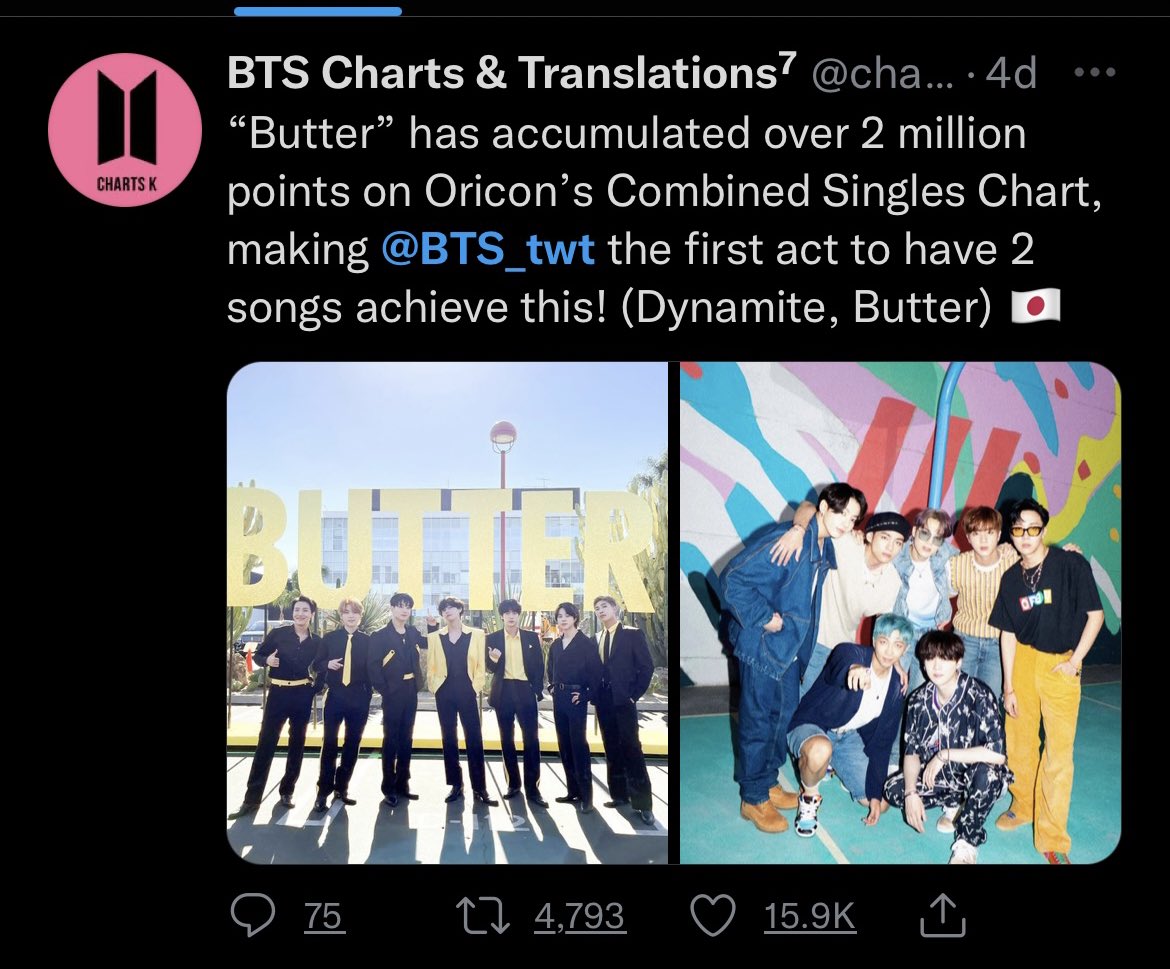 doolsetvmin's tweet photo. • a thread of some BTS achievements as a FIRST GROUP and FIRST ACT • https://t.co/4TG101zFZo
