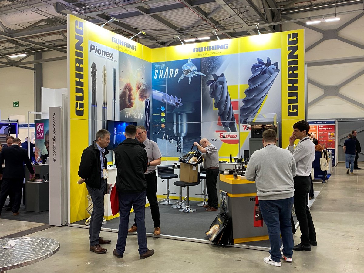 Great to be exhibiting at Southern Manufacturing this week. Come and see us on Stand H185 and see how we can ensure you receive the optimum tooling solution. #guhring #southernmanufacturing