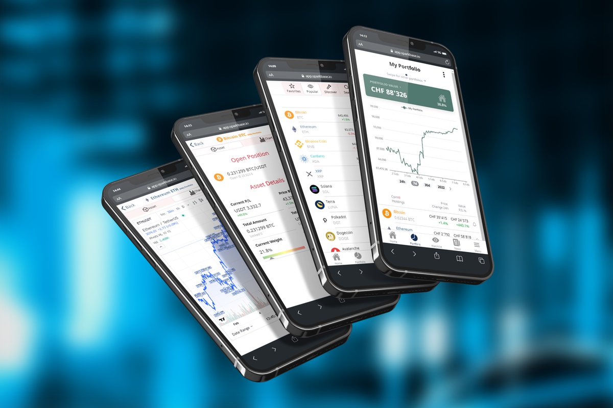 sparkbase's tweet image. Sign up for the Sparkbase Crypto Trader, Master &amp;amp; Balancer release on iOS and Android via sparkbase.io/signup