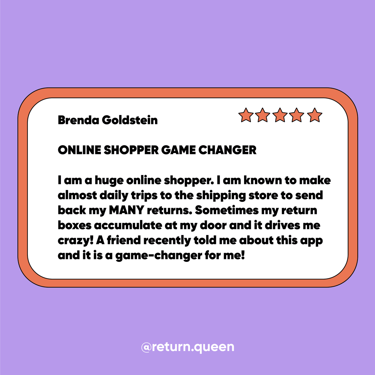 returnqueen_'s tweet photo. RQ is changing the game for our online shoppers! π«
Tap the link in bio to download our app today.
#returnqueen #returnsmadeeasy https://t.co/y925xD5lH5