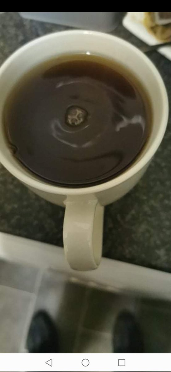 Dudecool1983's tweet photo. @DanhausenAD your face is in my tea https://t.co/w6Ynv670y3