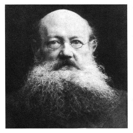 Foto van Peter Kropotkin, via Working Class History