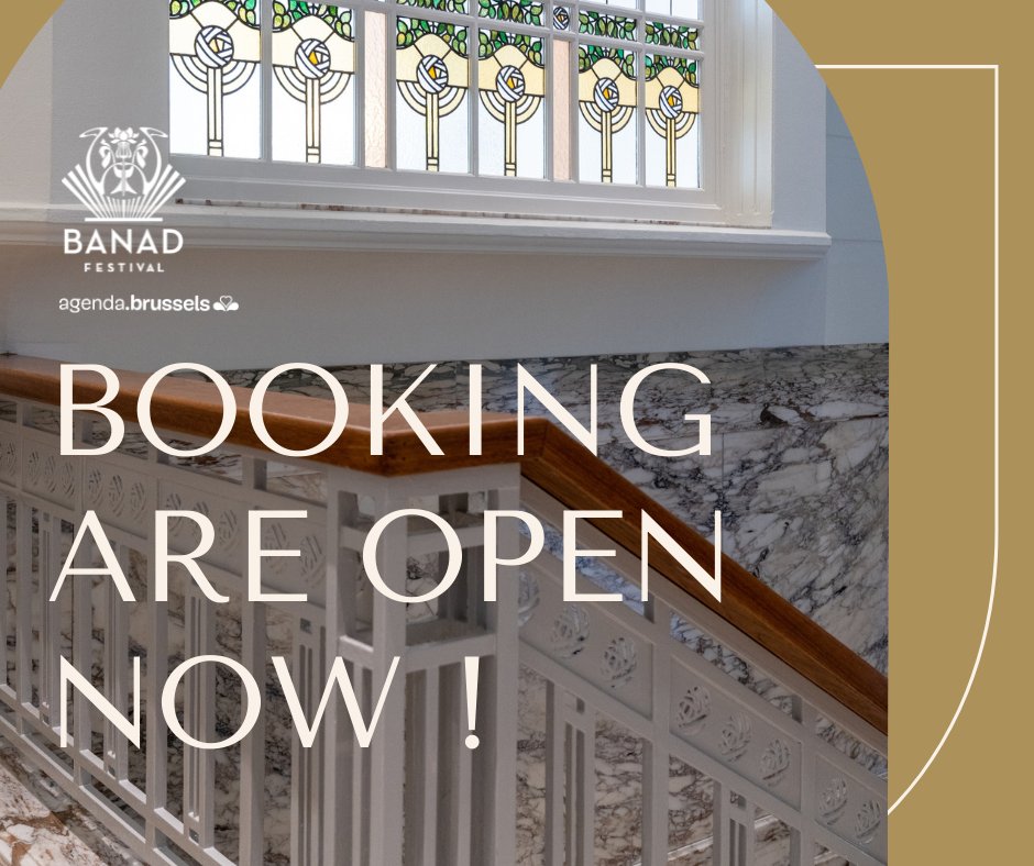 ExploreBrussels's tweet photo. [https://t.co/b2DDfr0fgr : BANAD FESTIVAL 2022]
Booking are open ! Take your places quickly for the guided tours with à la carte choice on https://t.co/K8E17UnTWQ ✨
#banadfestival2022 #banadfestival #artdeco #artnouveau #architecture https://t.co/4EXJDz7CSk