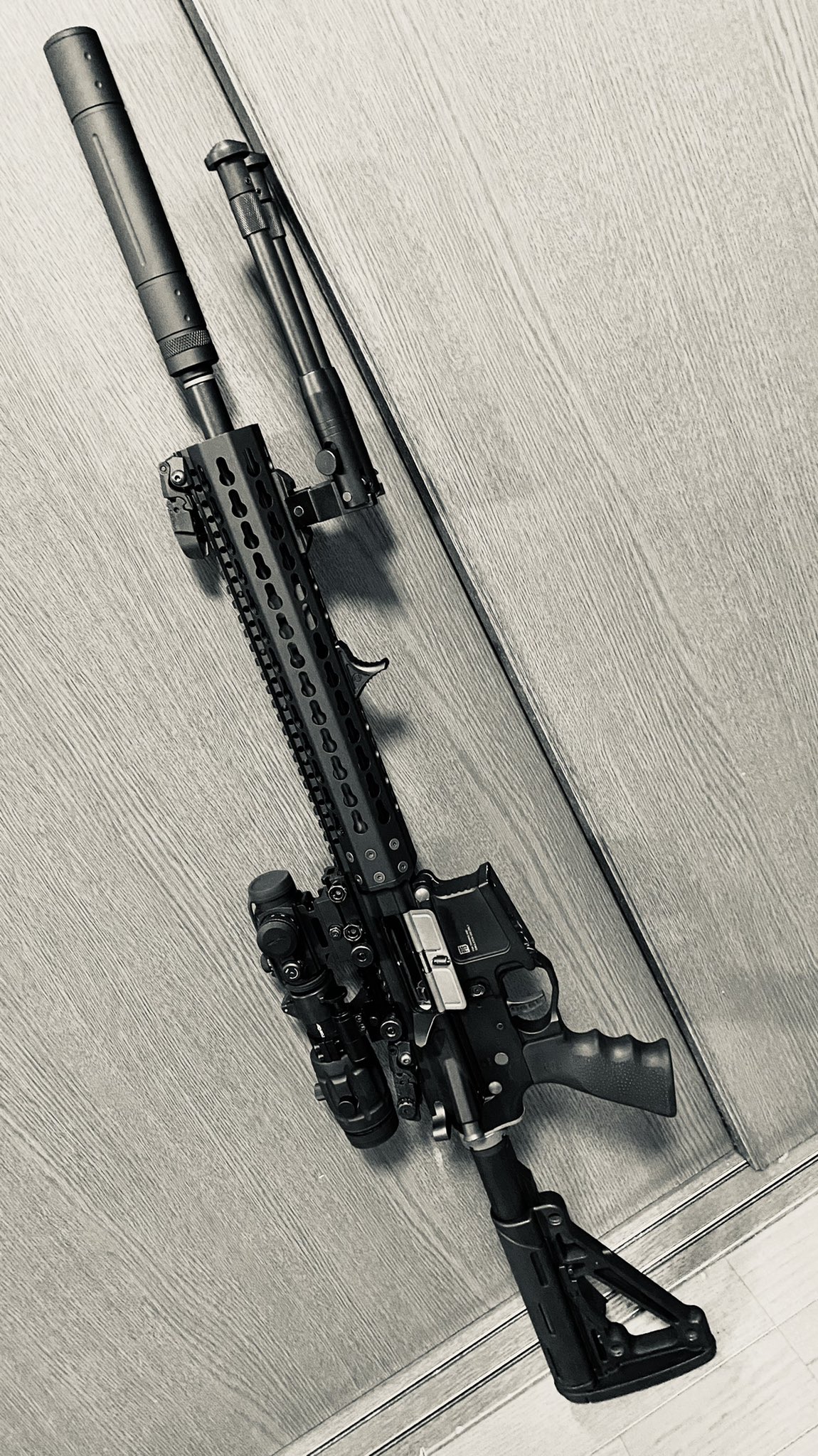 アメリカンスナイパー風カスタム電動ガン アメリカンスナイパー風カスタム】Mk18レビュー WE製 CQB-R