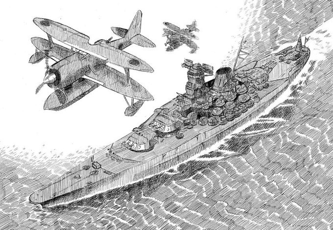 むか～し、ボールペン一本でこんなの描いてた時代がありまして。今となってはもう使わない技法と思ってましたが、なんかむしろ今の時代この手法は再登板する価値があるんじゃないだろうか 