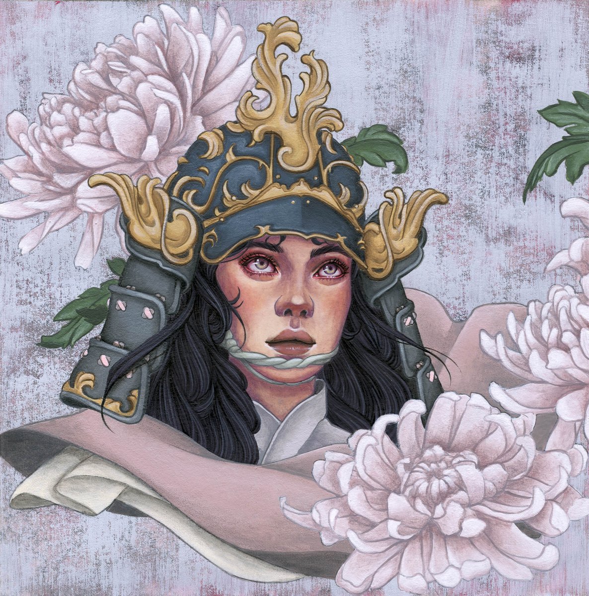 Etara_'s tweet photo. I'm back here on Twitter!!
#illustration #Samurai #irezumi #painting #traditionalart https://t.co/novBjsHl7F