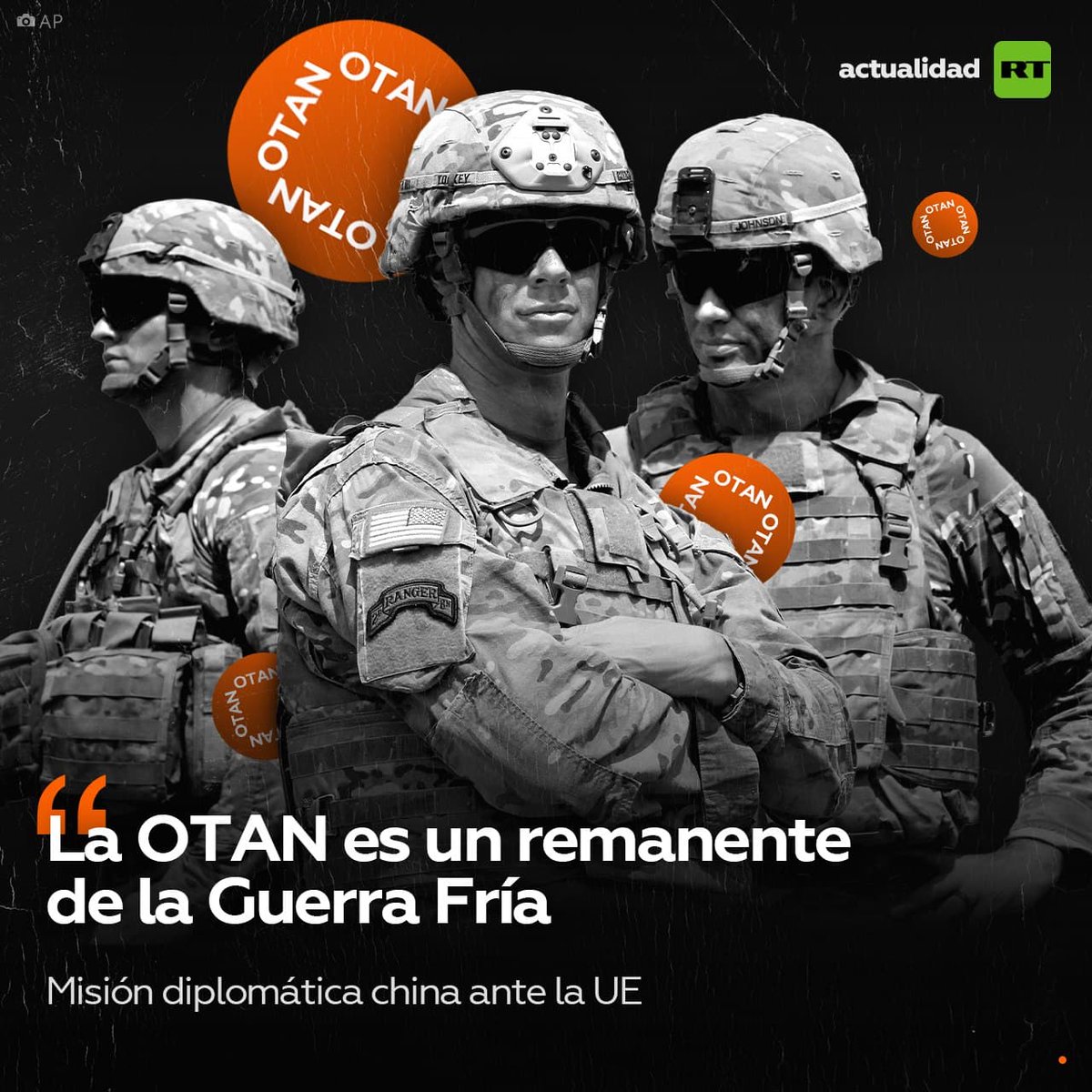 La misión diplomática 🇨🇳ante la 🇪🇺criticó la política d expansión d OTAN. Luego d la declaración conjunta d🇷🇺 y🇨🇳, la misión señaló que "OTAN es 1 remanente d la GuerraFría y alianza militar más grande d🌍", que sigue creciendo/ampliando sus acciones 30años desde la caída d URSS